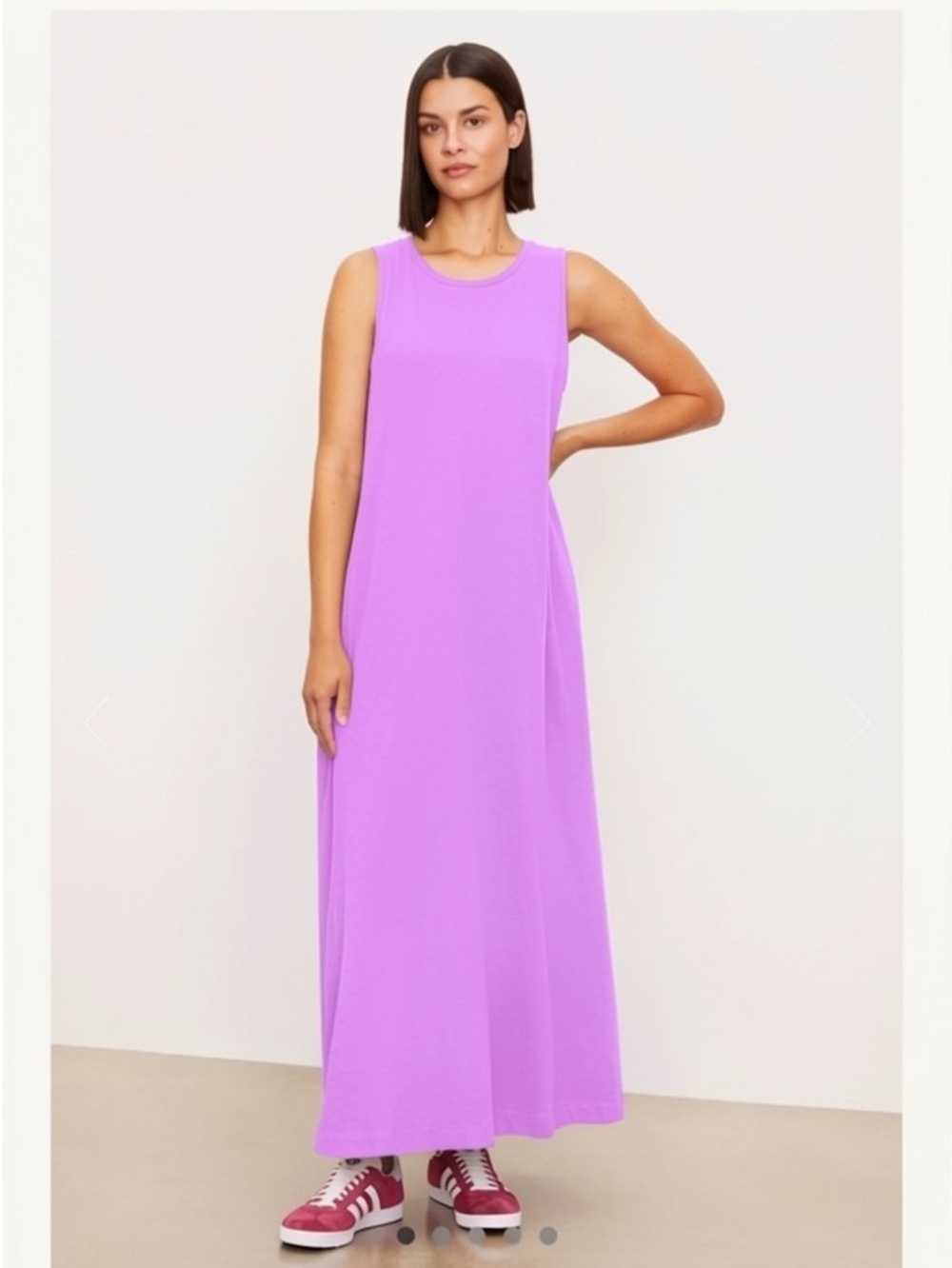 NWT Velvet by Graham & Spencer Edith Maxi Dress in Grape XL